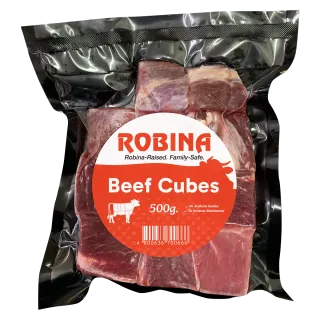 Beef Cubes 500g