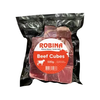 Beef Cubes 500g