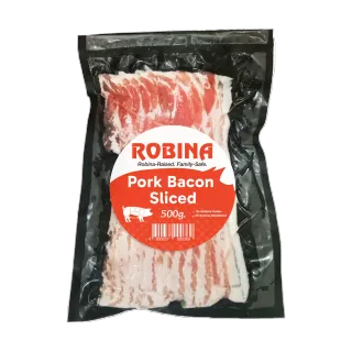 Pork Bacon Sliced 500g