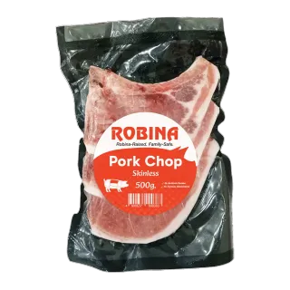Pork Chop Skinless 500g