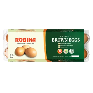 Premium Brown Eggs 12 L