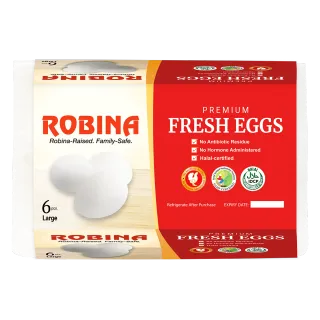 Premium Fresh Eggs 6 L