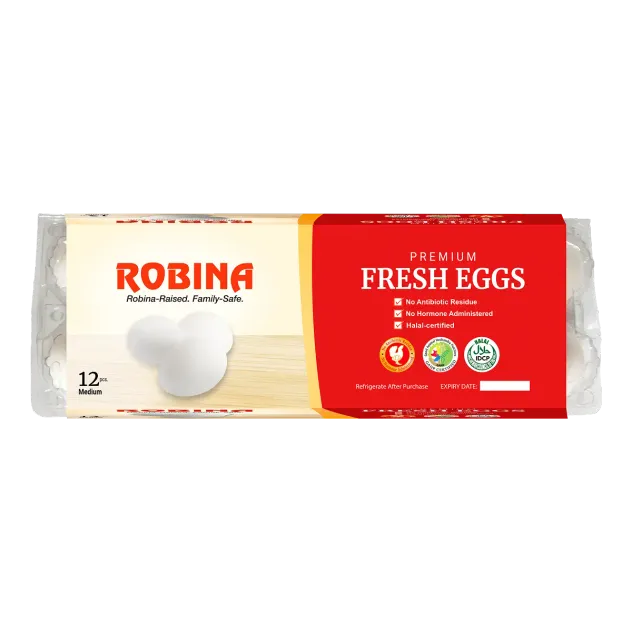 Premium Fresh White Eggs