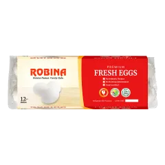 Premium Fresh White Eggs