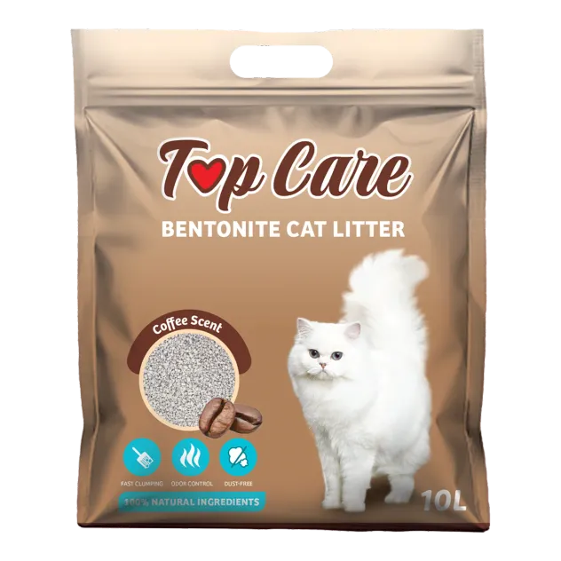 TopCare Bentonite Cat Litter (Coffee)