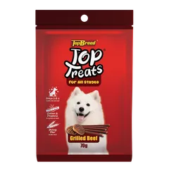 TopBreed Top Treats Grilled Beef Jerky Sticks